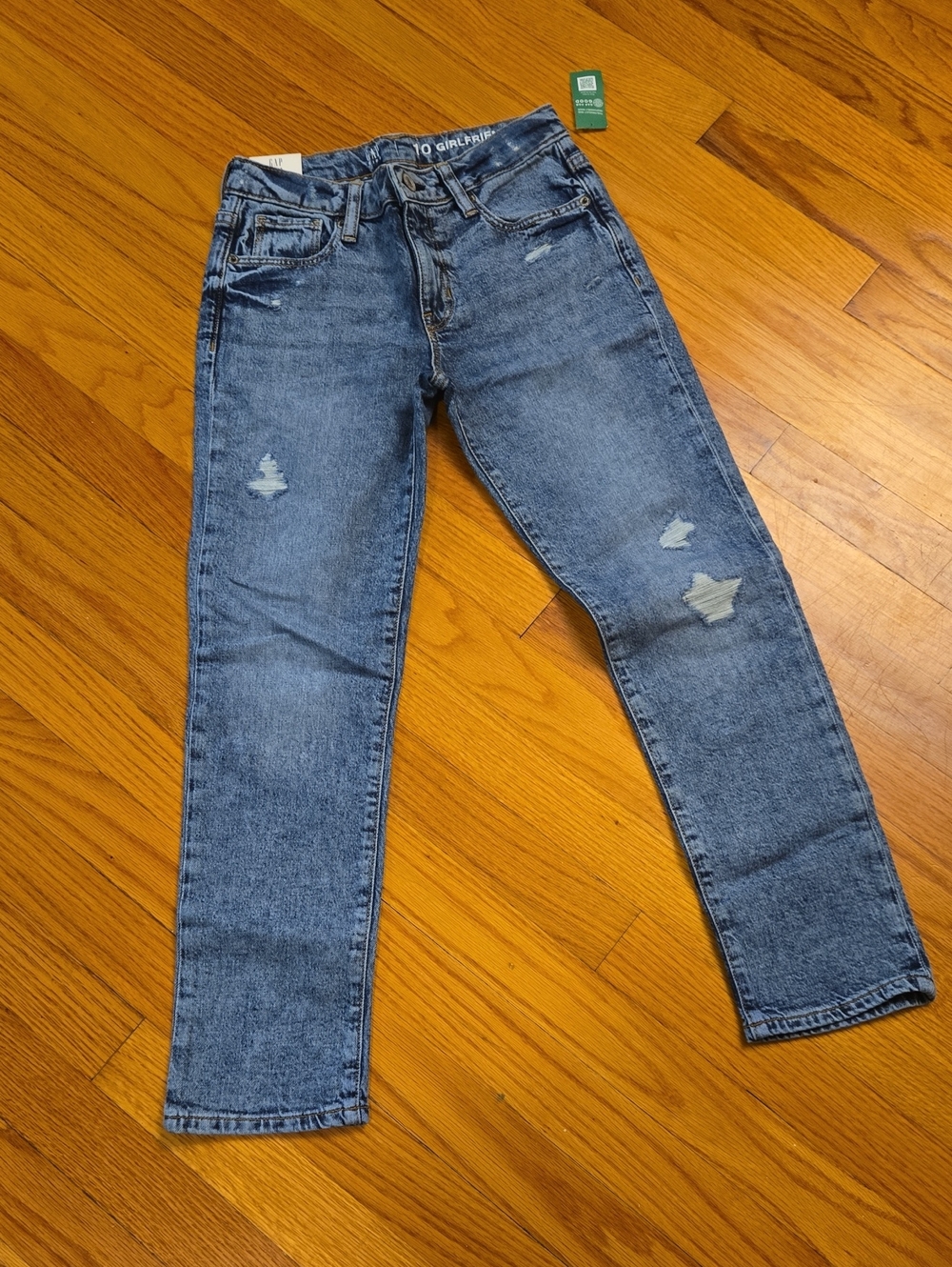 GAP Kids Light Blue Distressed Jeans